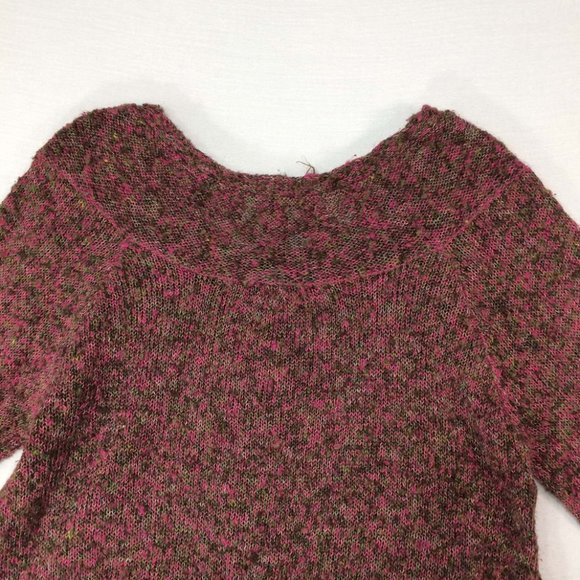 Art and‎ Soul Pink Cardigan Sweater, 3/4 Sleeves, L - Picture 7 of 9